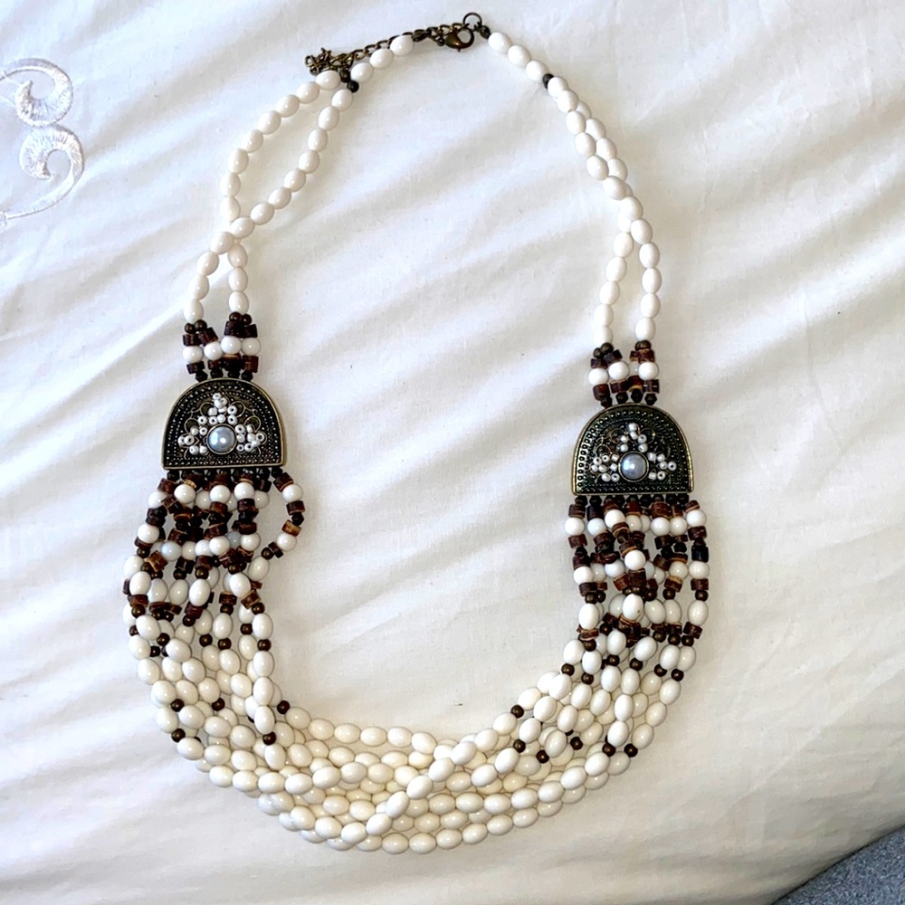 Beaded Roman necklace!!